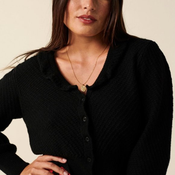 Rouje Elvira Cardigan Black 